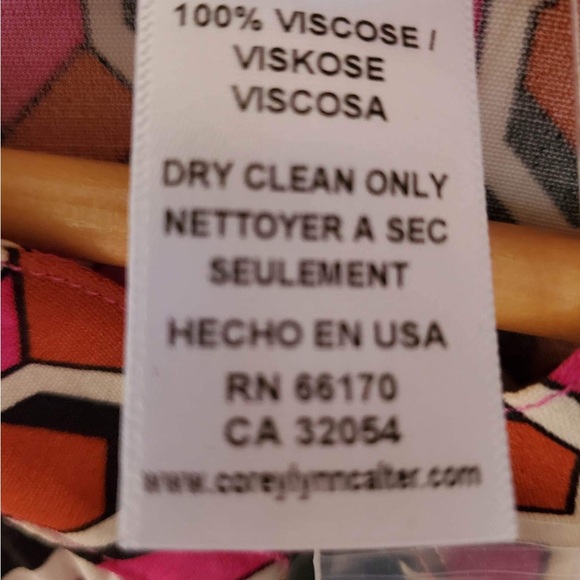 ANTHROPOLOGIE Corey Lynn Calter Annabel Geo Shirtdress - Picture 5 of 6